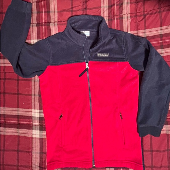 Columbia Red and Black Kids Sweatshirt - Picture 1 of 3